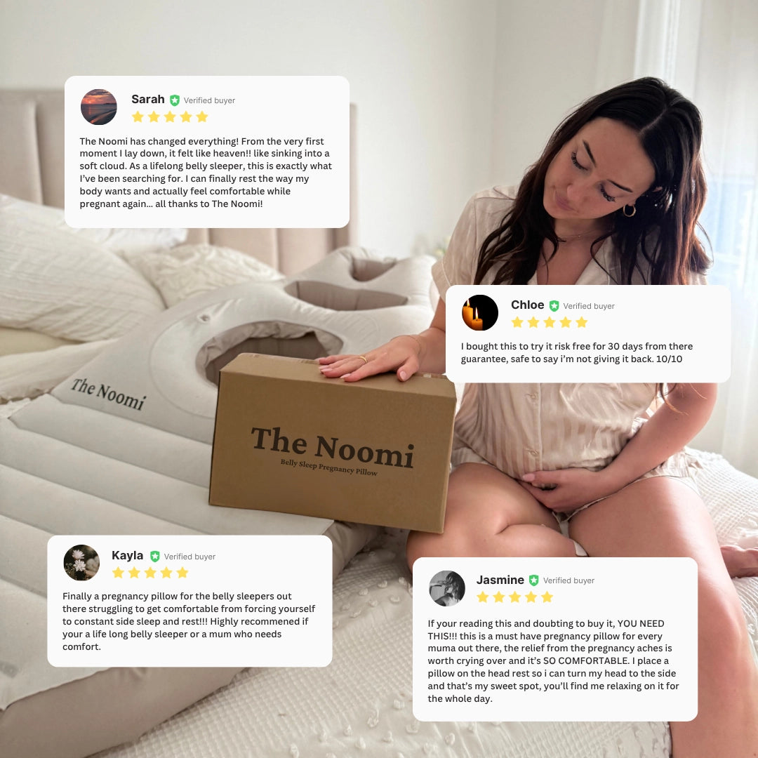 The Noomi™ Belly Sleep Pregnancy Pillow